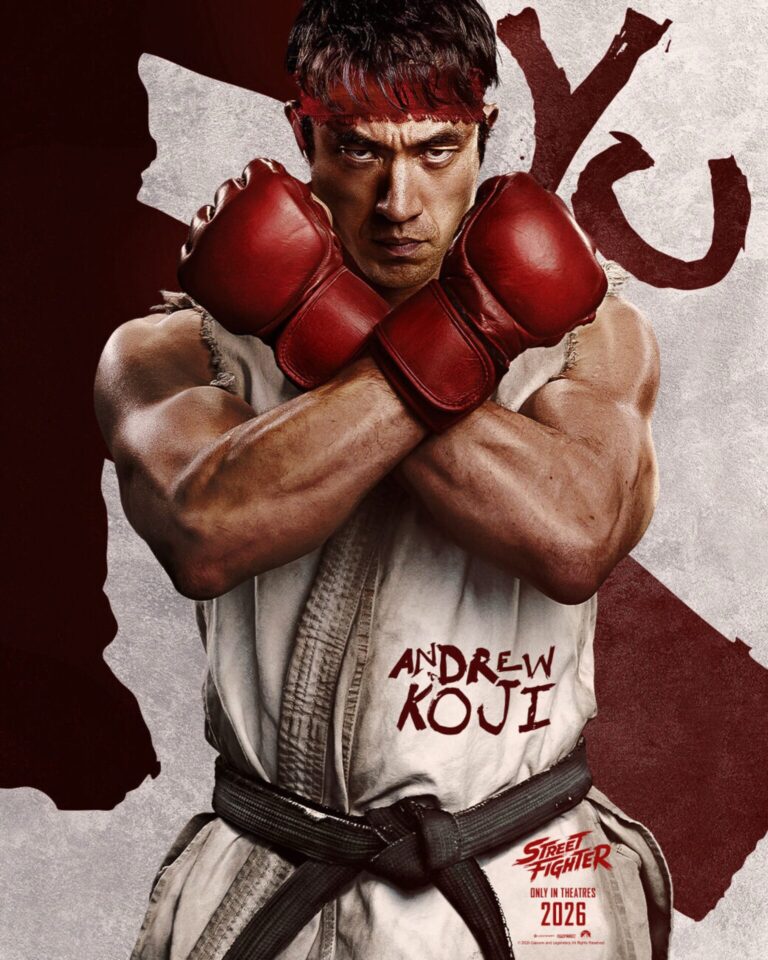 Andrew Koji sebagai Ryu di film Street Fighter